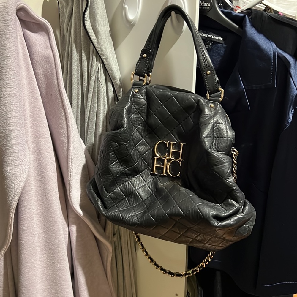 Carolina Herrera leather bag